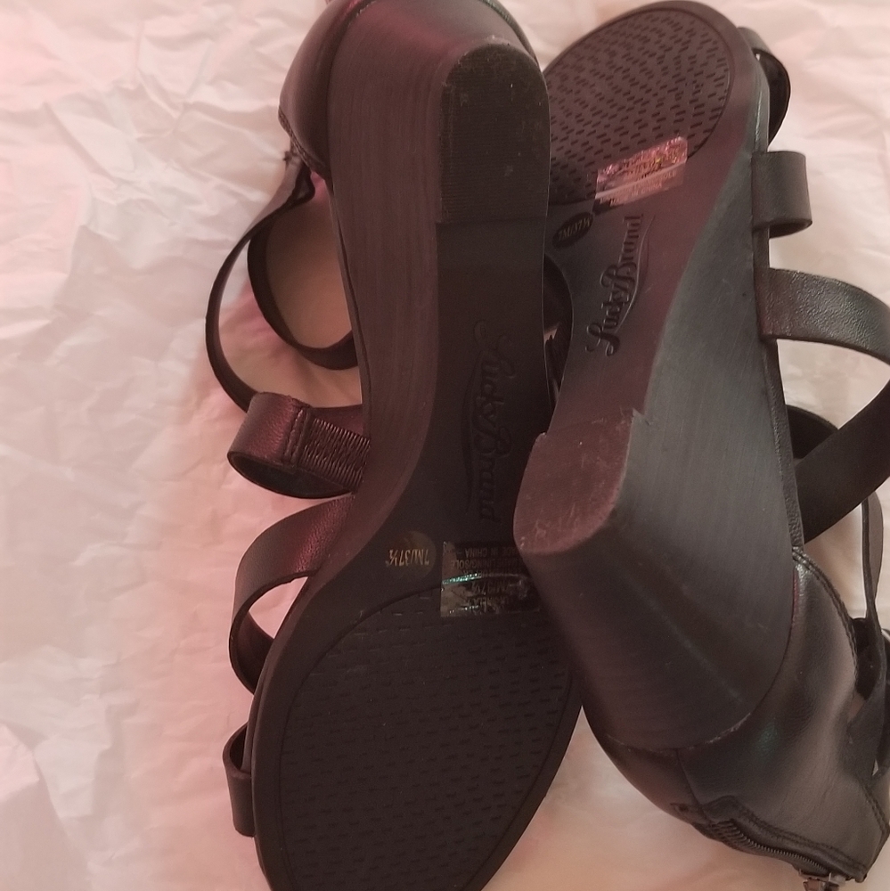 Lucky brand JINELA WEDGE SANDAL - Picture 2 of 6